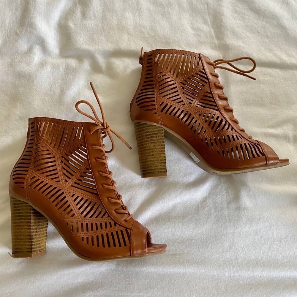 Block Heel Booties